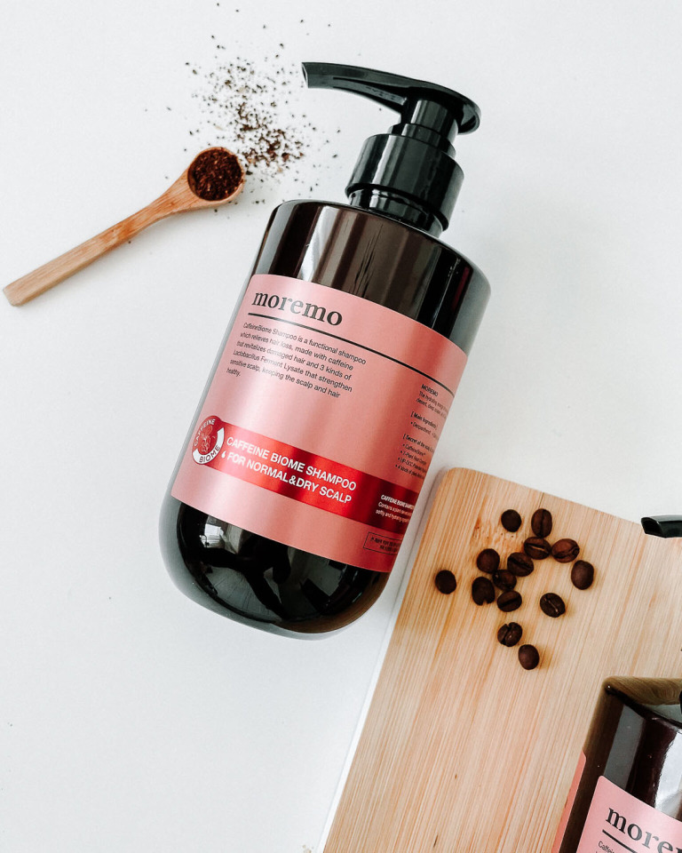 Hover Image of Moremo Caffeine Biome Shampoo for Normal & Dry Scalp